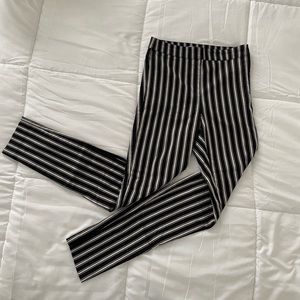 H&M Striped Highwaisted Pants